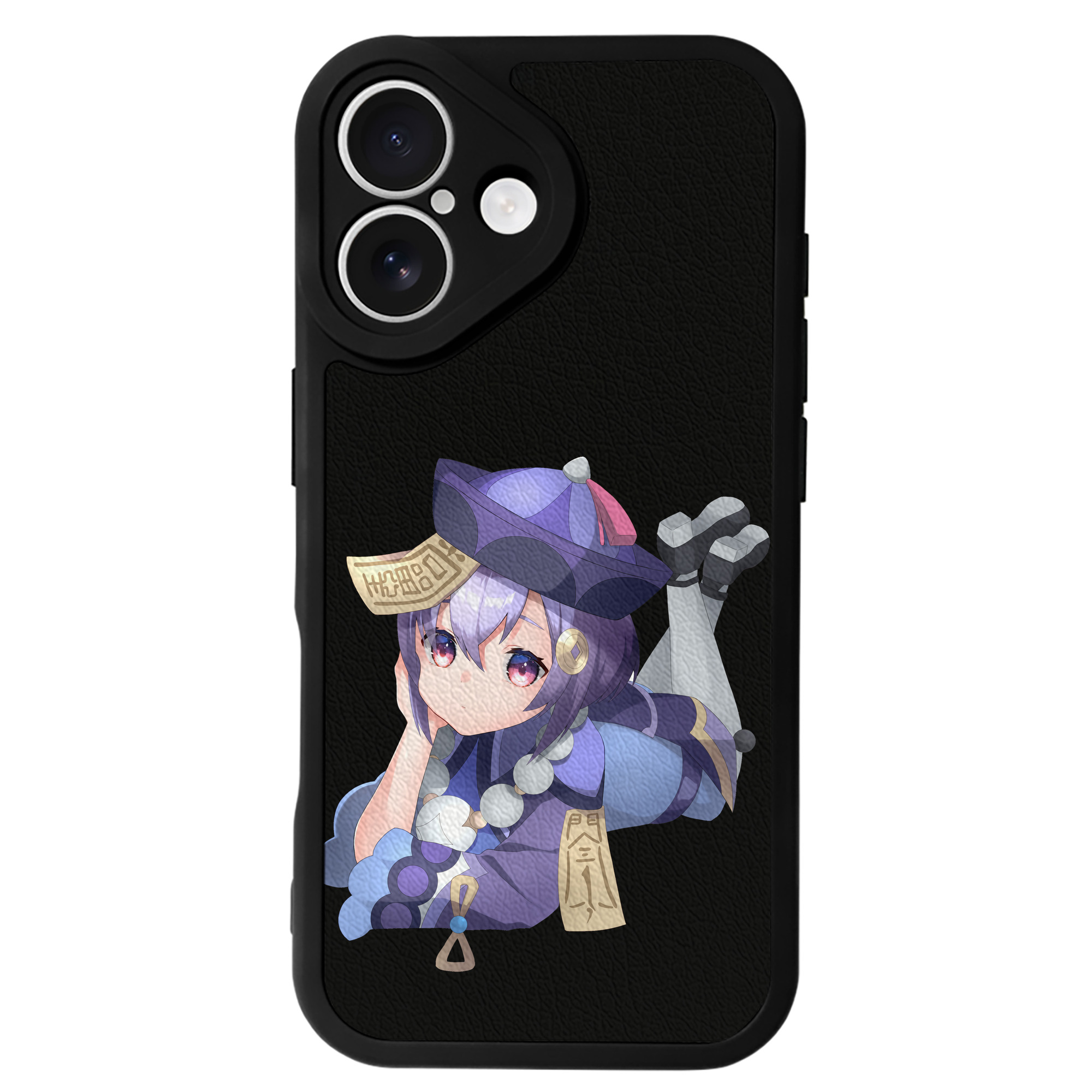 げんし神 七七 なな  genshin Nana 【iPhone 16シリーズ対応】シリコンスマホケース（レザー調） 材質：シリコン